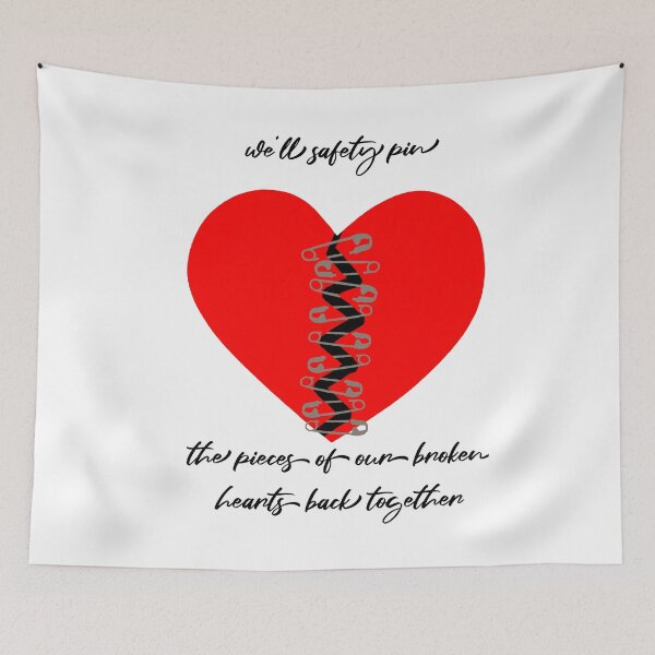 Item preview, safety pin 5sos coloured  designed and sold by Bella-JJ.