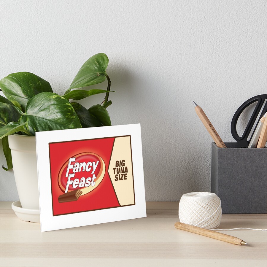 "Fancy Feast Kit Kat Bar The Office " Art Board Print by princessAina