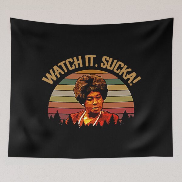 Item preview, Wah'chit Sucka Retro Sunset T-Shirt designed and sold by mamacat11.