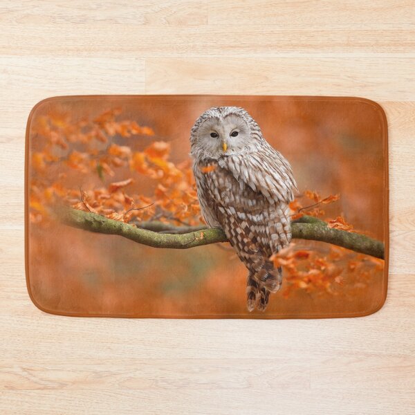 Item preview, Ural Owl in Autumn designed and sold by Maddie4Real.