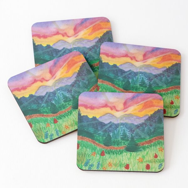 Item preview, Mountain Sunset designed and sold by Skrinkles.