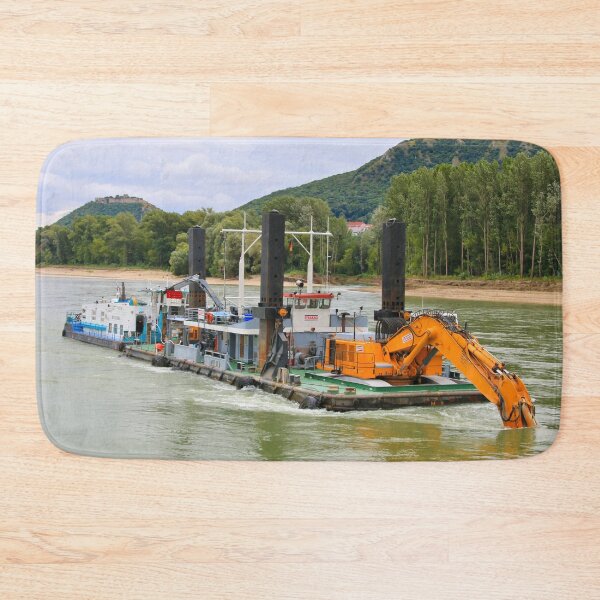 Item preview, Backhoe dredge, Danube River,Austria designed and sold by FranWest.