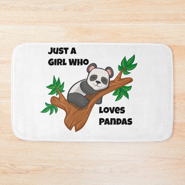 Item preview, Just a Girl Who Loves Pandas designed and sold by j9gothbe.