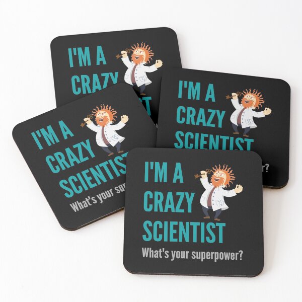 Item preview, I am a Crazy Scientist. What's your superpower? designed and sold by AndArte.