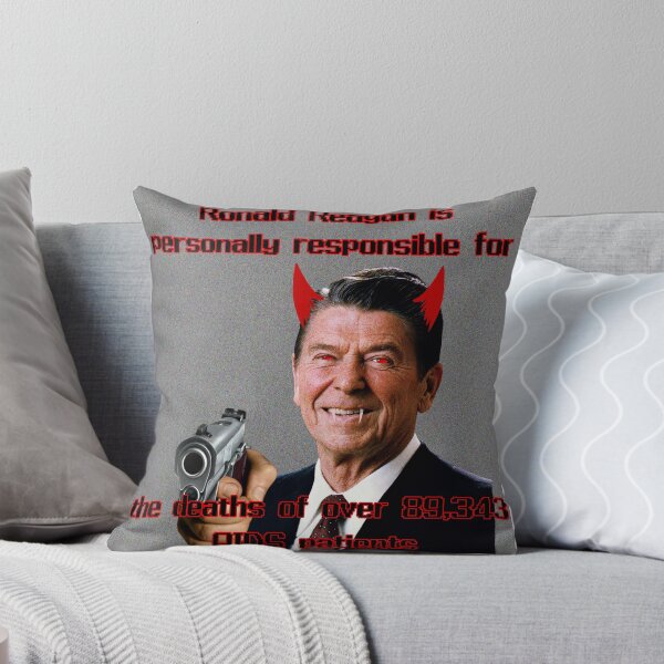 Aperçu de l'œuvre Ronald Reagan est responsable de la crise du sida créée et vendue par SkyDaddy.