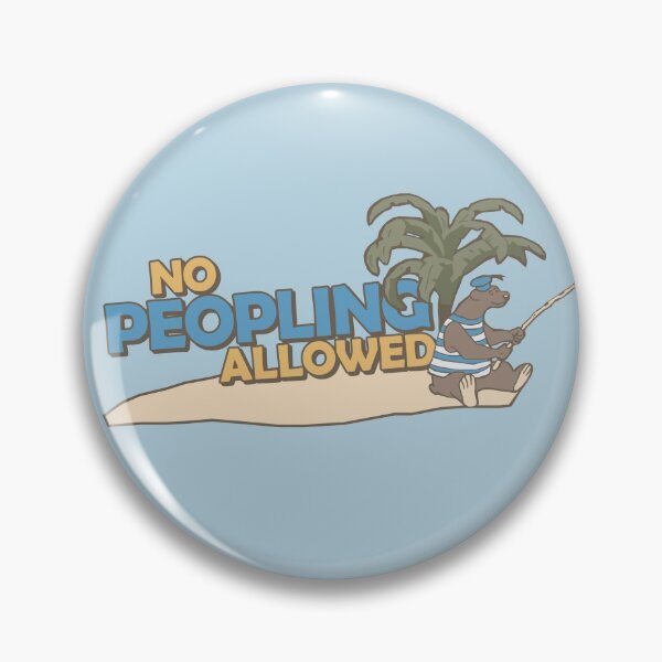 Item preview, No Peopling Allowed designed and sold by TEWdream.