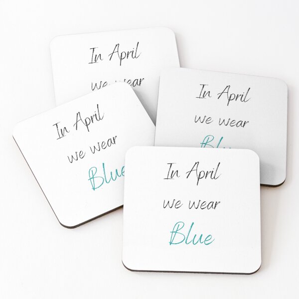 Item preview, In april we wear blue designed and sold by InkTeeArt.