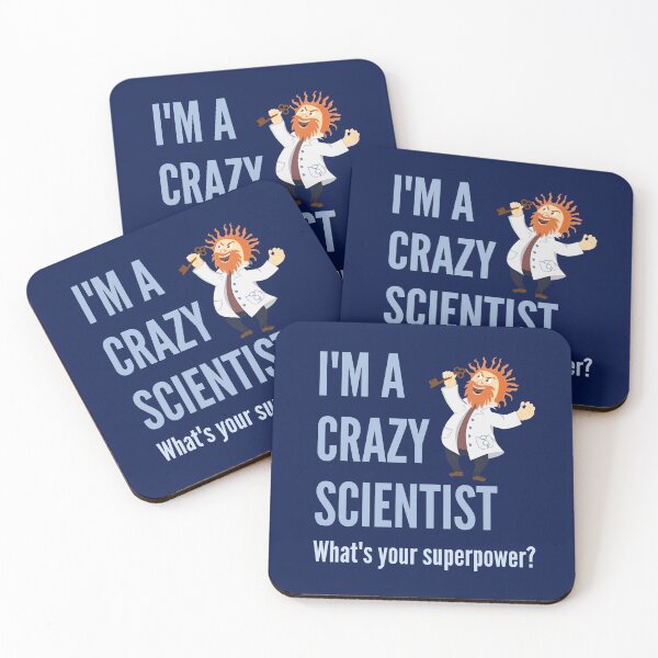 Item preview, I am a Crazy Scientist. What's your superpower? designed and sold by AndArte.