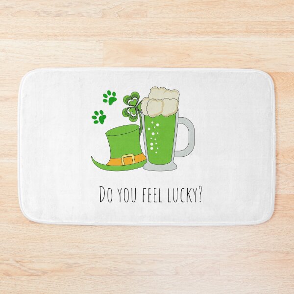 Item preview, Do You Feel Lucky designed and sold by SportyDogShop.