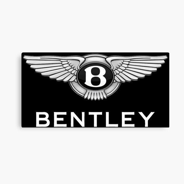 Bentley Super Car Logo Badge Art Giant Framed CANVAS PRINT A0 A1 A2 A3 A4