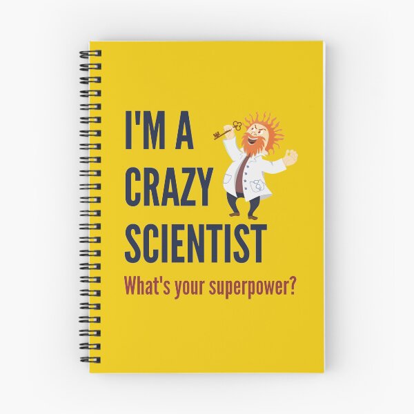 Item preview, I am a Crazy Scientist. What's your superpower? designed and sold by AndArte.