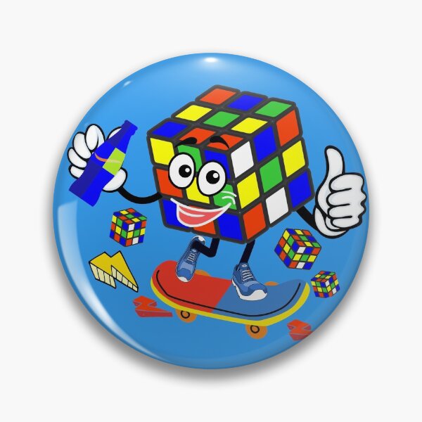 Item preview, Rubric Cube – Goes Skate Boarding! designed and sold by JOHNC1.