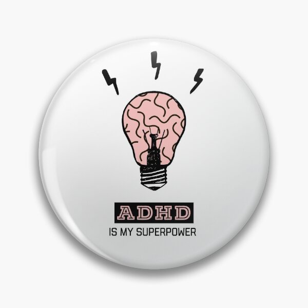 Item preview, Adhd is my superpower brain  designed and sold by Fatamimosh.