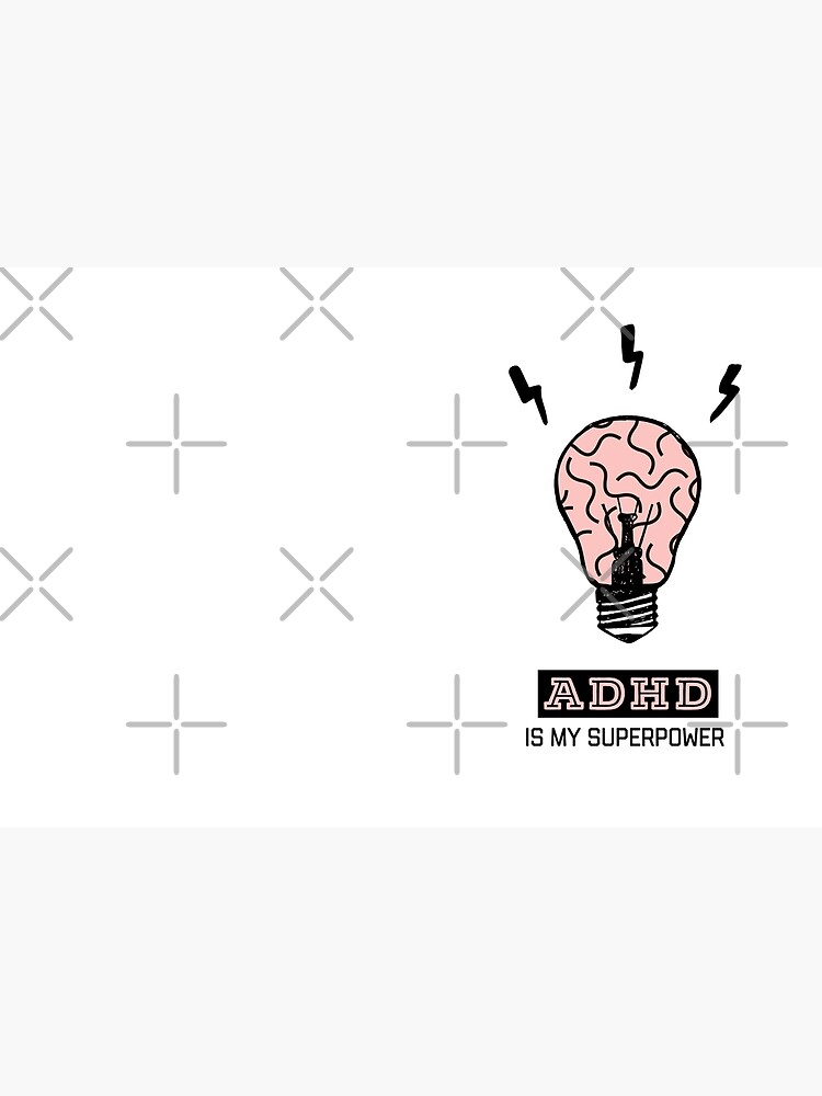 Thumbnail 3 of 3, Journal, Adhd is my superpower brain designed and sold by Fatamimosh.