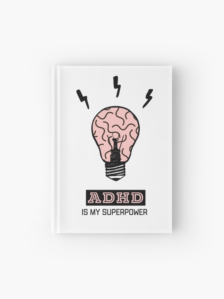 Thumbnail 1 of 3, Journal, Adhd is my superpower brain designed and sold by Fatamimosh.