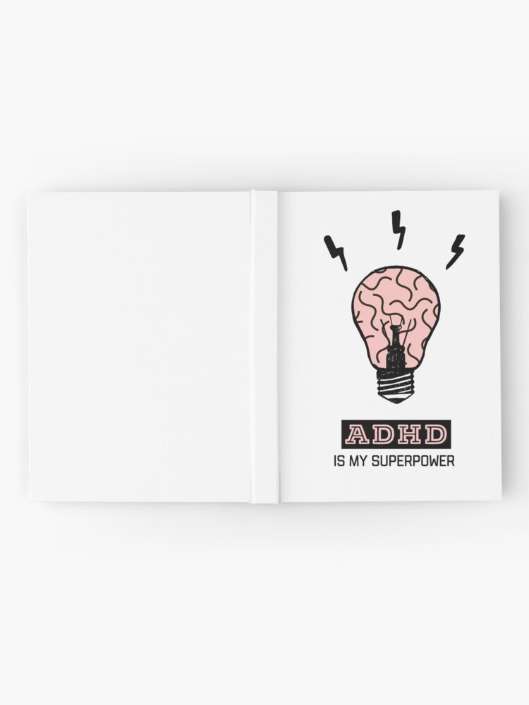 Thumbnail 2 of 3, Journal, Adhd is my superpower brain designed and sold by Fatamimosh.