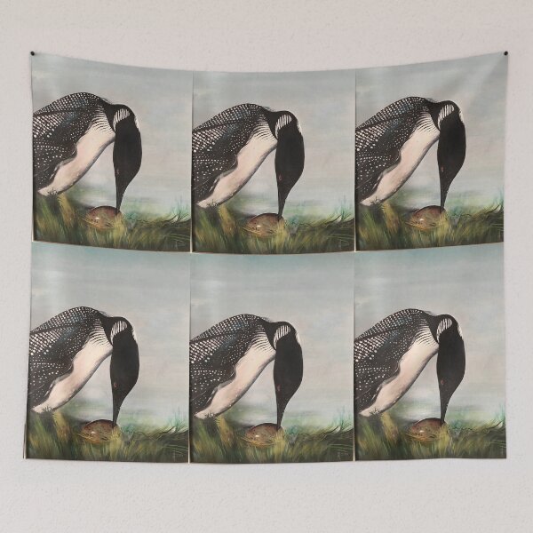 Item preview, The Mother Loon and the Egg designed and sold by Artdesrapides.