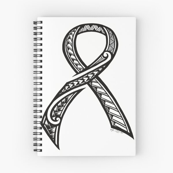 Artikelvorschau, Polynesian Tribal Cancer Ribbon entworfen und verkauft von rudegrlkyrah.