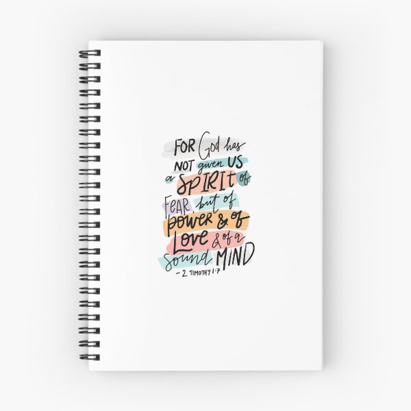 Item preview,  2 Timothy 1:7 designed and sold by yoonhapark.