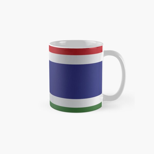 Gambia flag Classic Mug