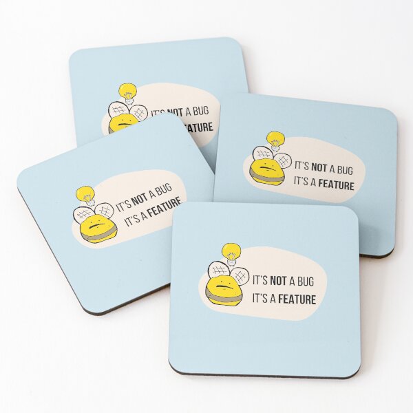Item preview, Programming Humor - It's Not A Bug... It's a Feature designed and sold by Cyndy K..