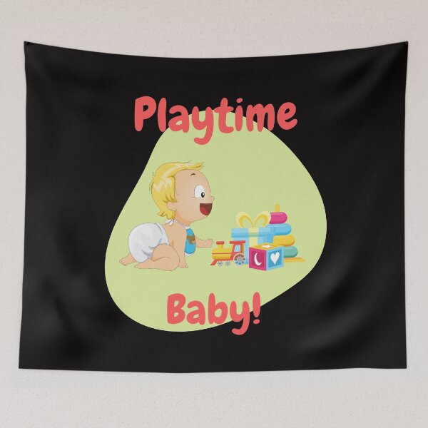 Item preview, Playtime baby. designed and sold by NinjaPug.