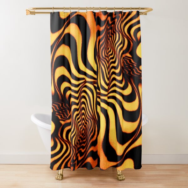 nn DMT Trip I Shower Curtain