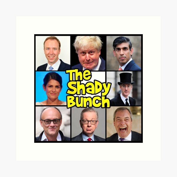 Item preview, ANTI TORIES - The Shady Bunch designed and sold by njmclean.