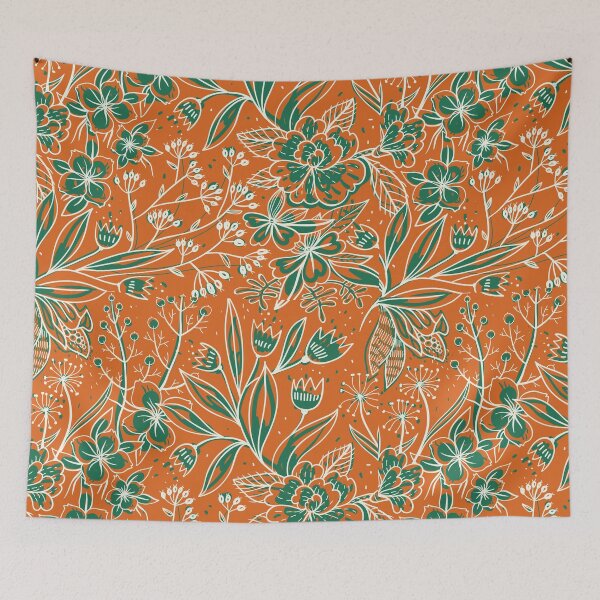 Item preview,  Flower pattern with no words designed and sold by AyeAyeBeans.