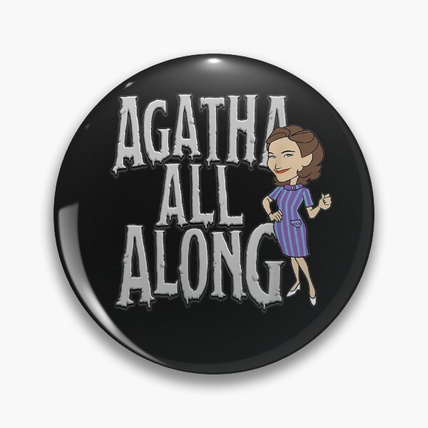 Item preview,  WandaVision Agatha All Along Big Text T-Shirt designed and sold by Lukifo-Proper.