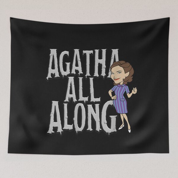 Item preview,  WandaVision Agatha All Along Big Text T-Shirt designed and sold by Lukifo-Proper.