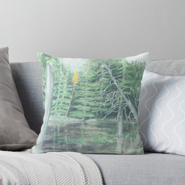 Item preview, Oregon Coastal Swamp Land Colored Pencil designed and sold by Tinasrealm.