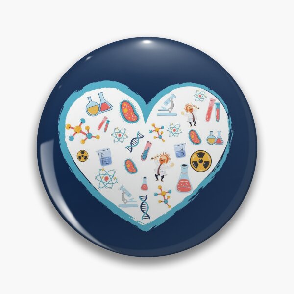 Item preview, Science Love Collage Sticker White Background designed and sold by AndArte.