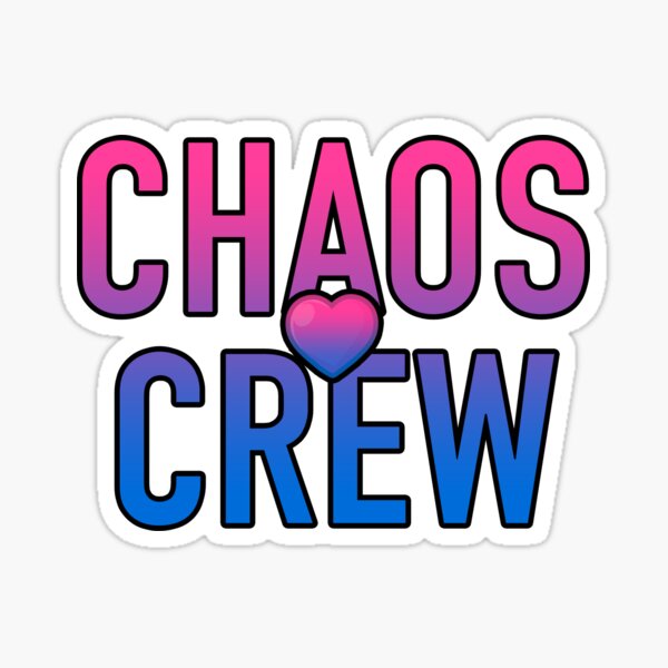 Chaos Crew Sticker