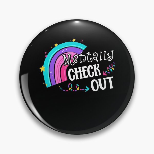 Item preview, Mentally Checked Out - Mom Saying - Funny Mothers Day designed and sold by Dressed For  Duty.
