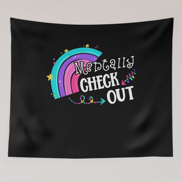 Item preview, Mentally Checked Out - Mom Saying - Funny Mothers Day designed and sold by Dressed For  Duty.