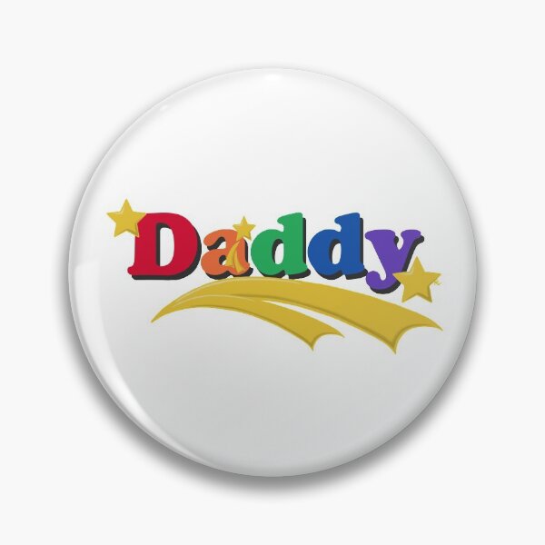 Item preview, Daddy - Rainbow and Stars designed and sold by The White Bat.