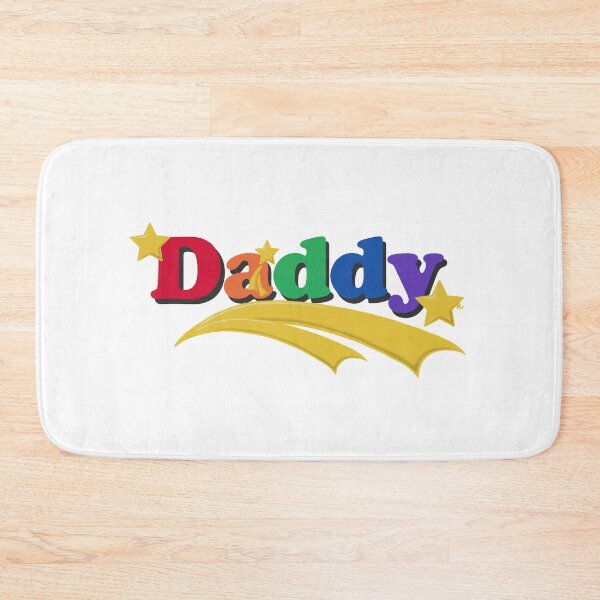 Item preview, Daddy - Rainbow and Stars designed and sold by The White Bat.
