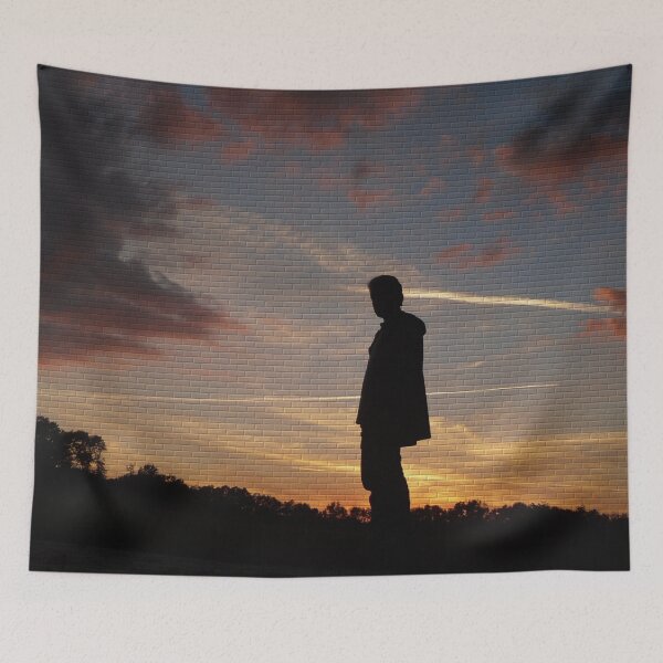 Item preview, Pseudomurals 00014 (Selfie Silhouette of Author & Photographer) designed and sold by CleanWIP.