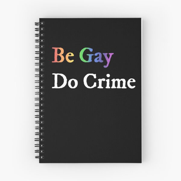 Item preview,  Be Gay Do Crime designed and sold by tinyteacups.