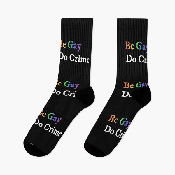 Item preview,  Be Gay Do Crime designed and sold by tinyteacups.