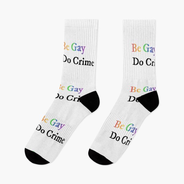 Item preview, Be Gay Do Crime designed and sold by tinyteacups.