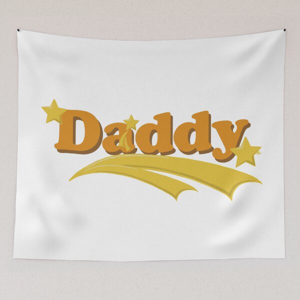 Item preview, Golden Daddy with Stars designed and sold by The White Bat.