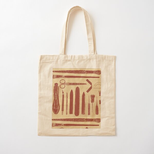 bookbinding tools Cotton Tote Bag