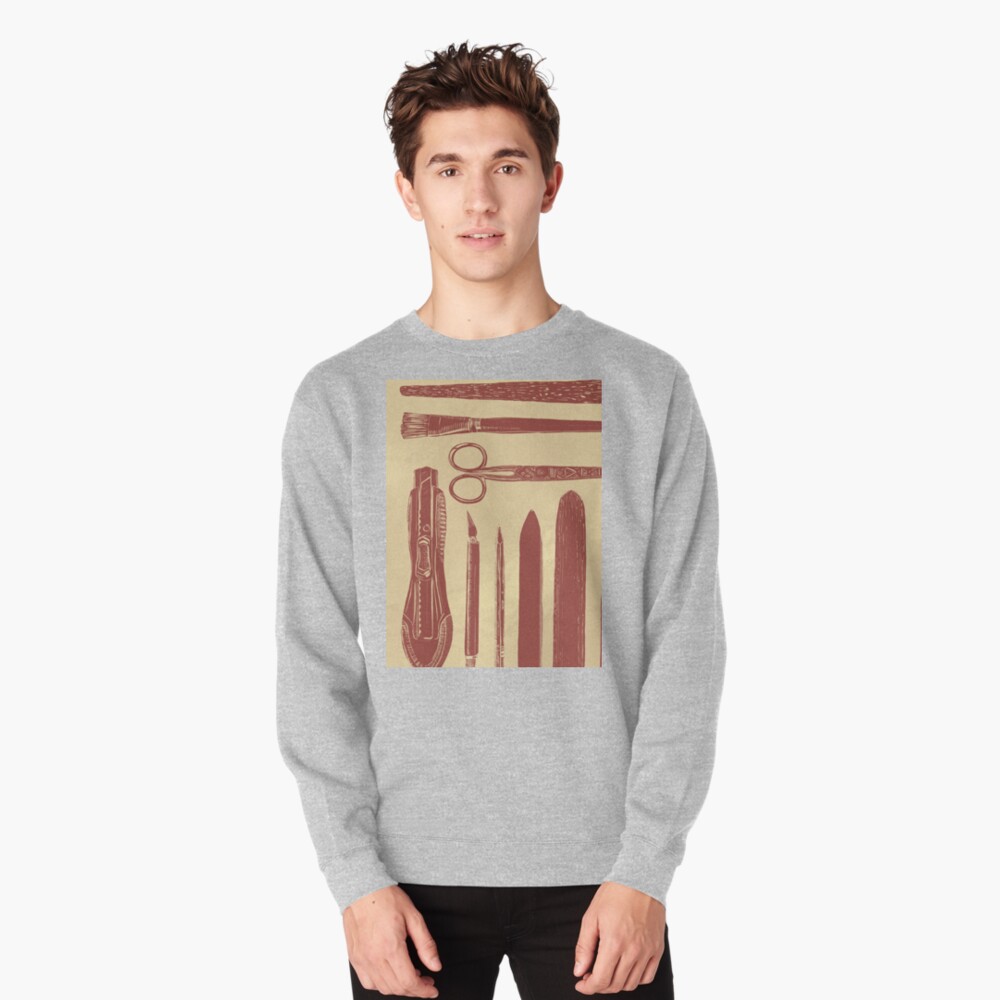 bookbinding tools Pullover Sweatshirt