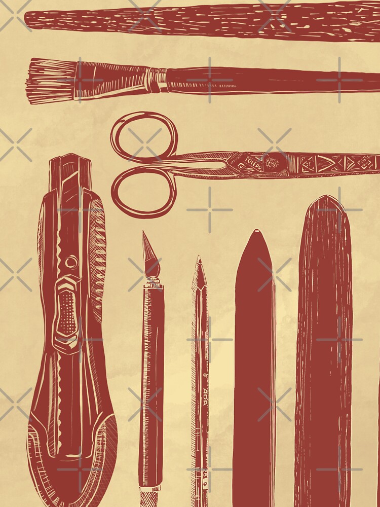 bookbinding tools by adarovai