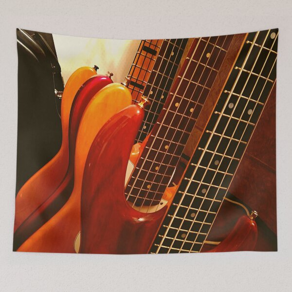 Item preview, Four Guitars On a Rack designed and sold by Mothe3rd.