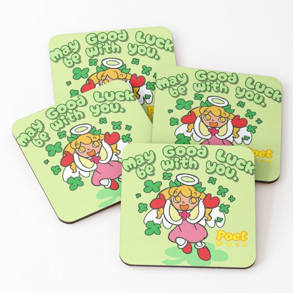 Item preview, Poet with Clovers of Good Luck - Pop'n Music designed and sold by MamonStar761.