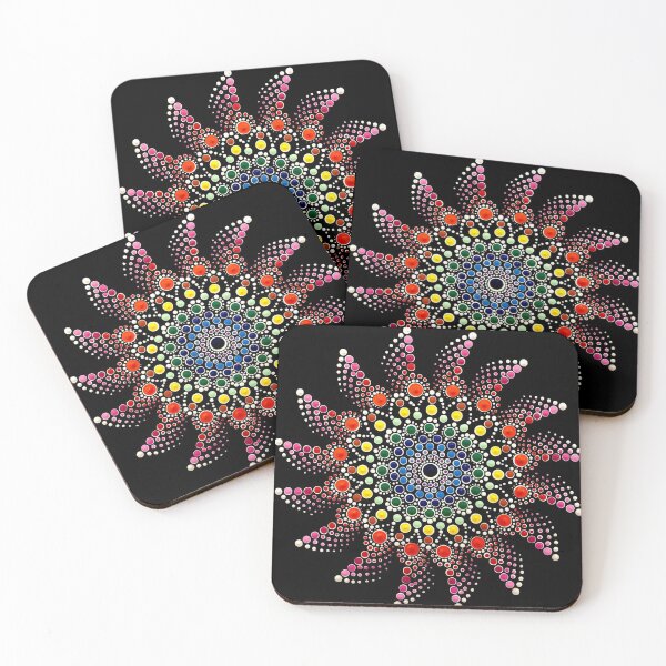 Item preview, Rainbow Pinwheel Mandala designed and sold by DotLovingSue.