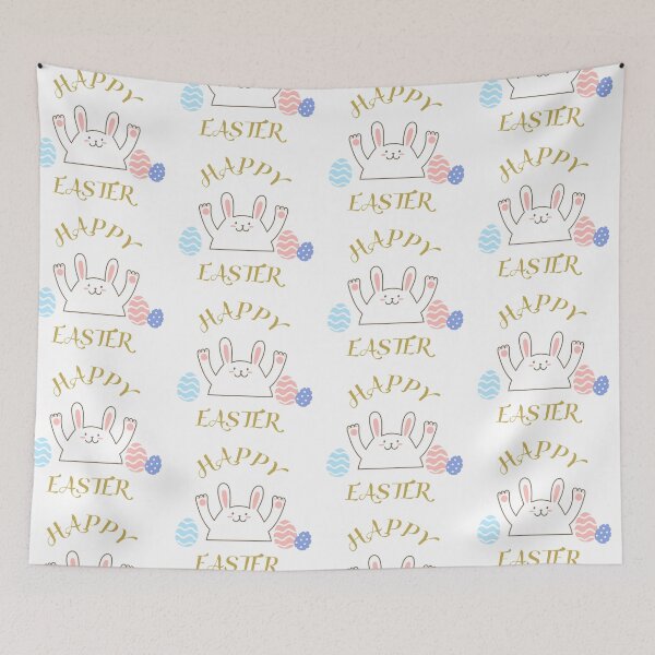 Item preview, Happy Easter rabbit smile designed and sold by VioletBear.
